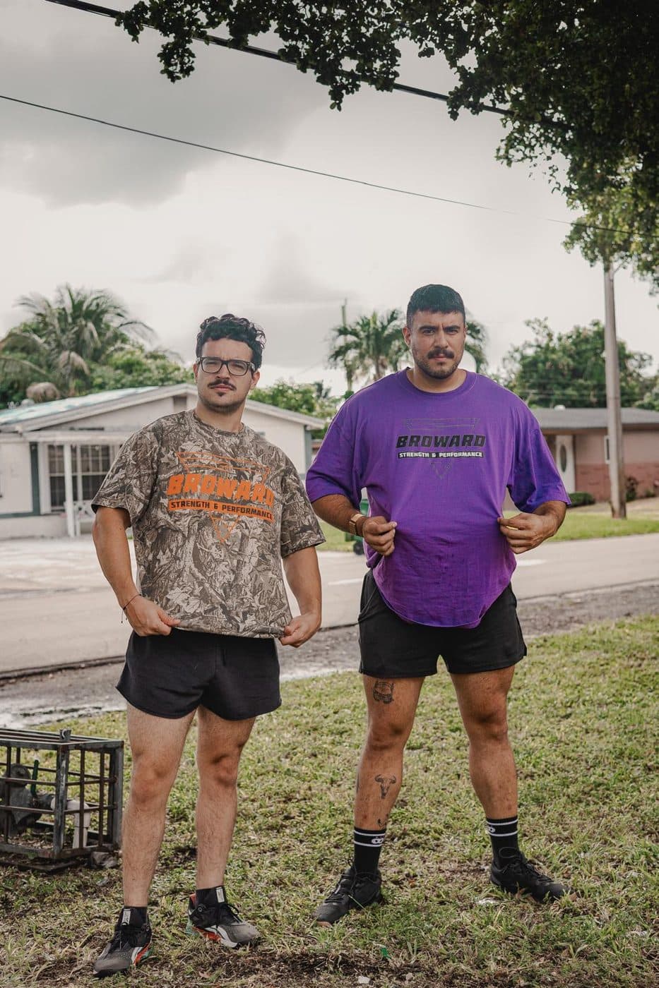 Two members of the Saturday crew