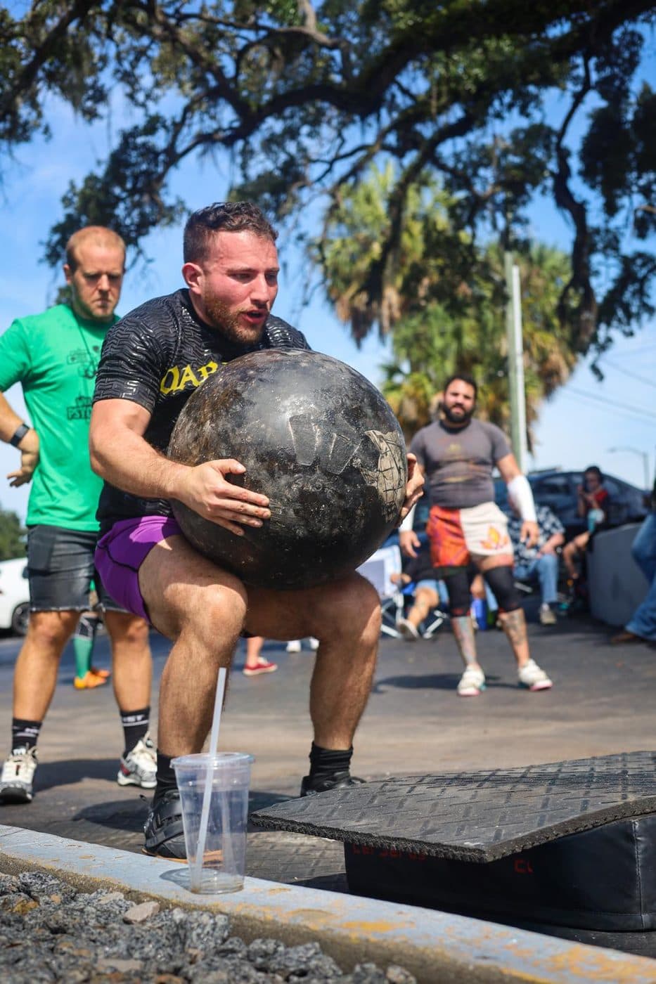 Lapping an atlas stone